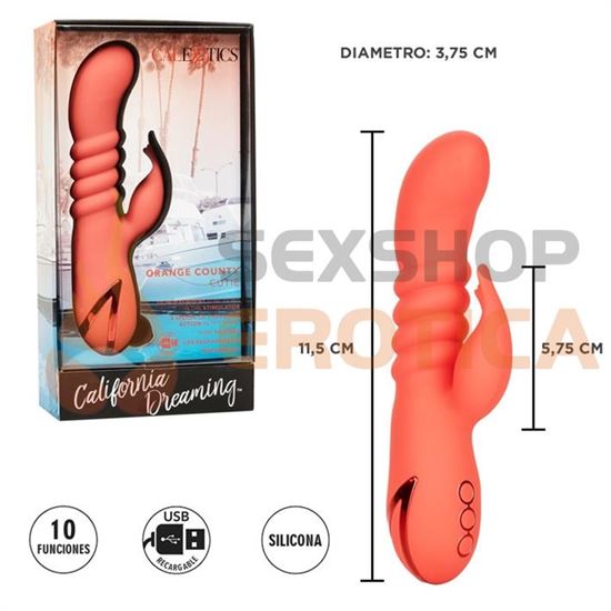 Vibrador estimulador PREMIUM California Dreaming